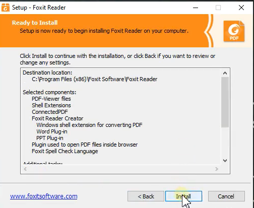 cài đặt Foxit Reader full crack-10