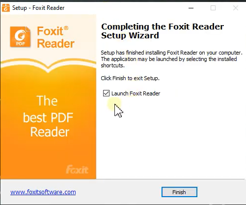 Cài đặt Foxit Reader Full Crack 9.7