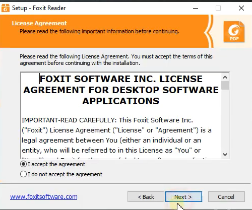 cài đặt Foxit Reader full crack-4