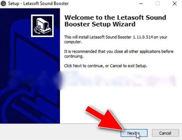 cài đặt phần mềm Letasoft Sound Booster 4