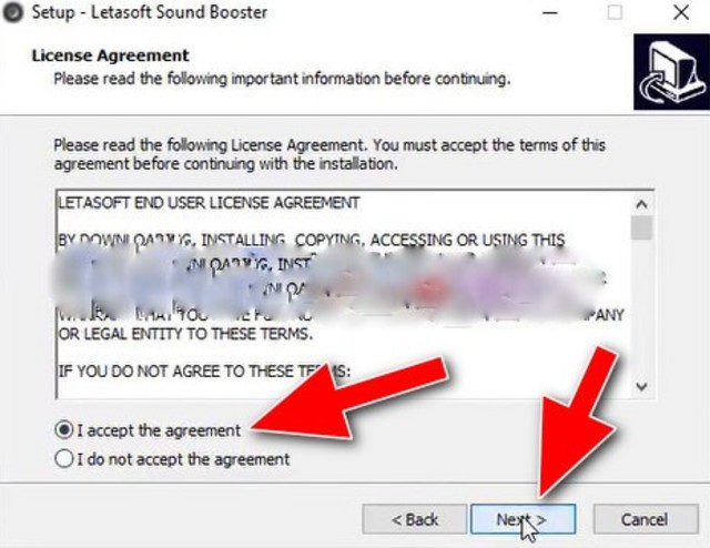 cài đặt phần mềm Letasoft Sound Booster 5