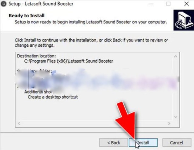 cài đặt phần mềm Letasoft Sound Booster 7