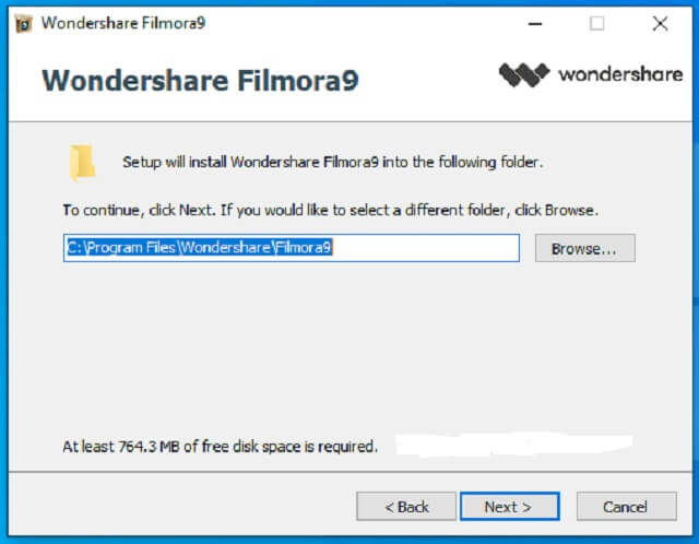 cài đặt phần mềm Wondershare Filmora 9-4