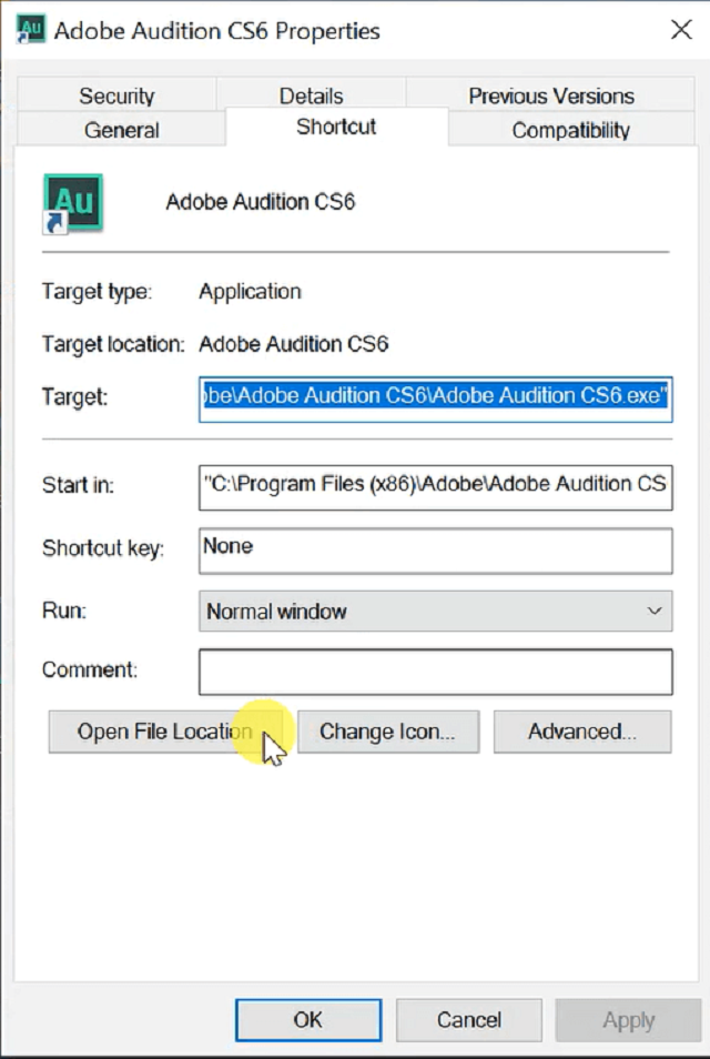 cài đặt Adobe Audition CS6-14