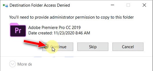 cài đặt Adobe Premiere Pro CC 2019 9