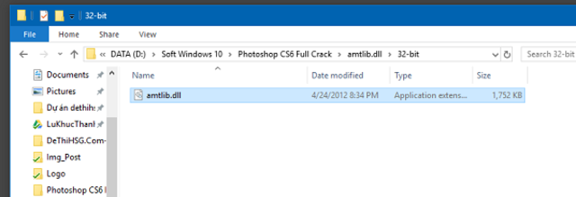 crack phần mềm Photoshop CS6 bước 1
