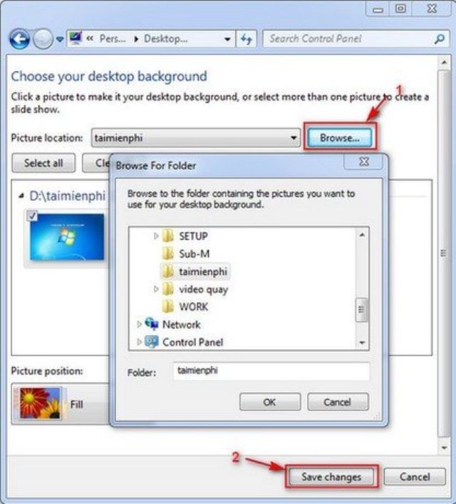 Thay đổi hình nền máy tính trên Windows 7, 8 và 8.1-3