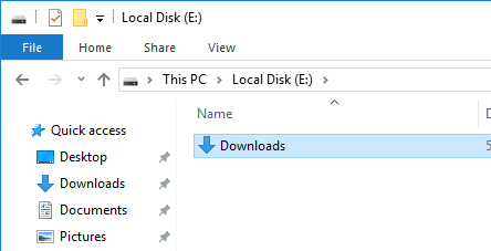 Bạn đã chuyển thành công thư mục Download sang một ổ đĩa khác trong Windows 10